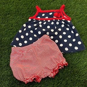 Carters Infant 4th of July matching Set